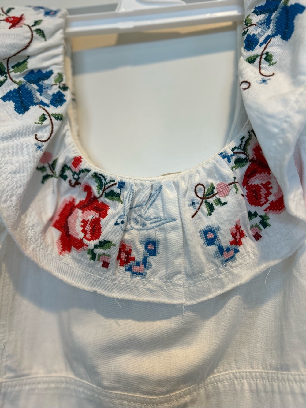 Pilcro Embellished Ruffle Collar Top - Picture 4 of 8